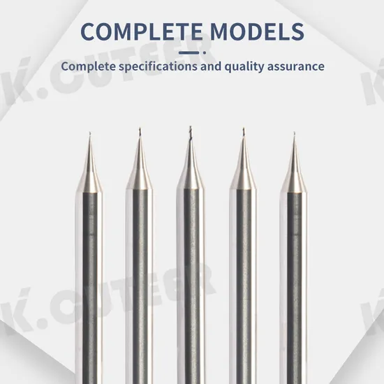 High-Performance Precision Steel Milling Cutter with HRC65 Hardness